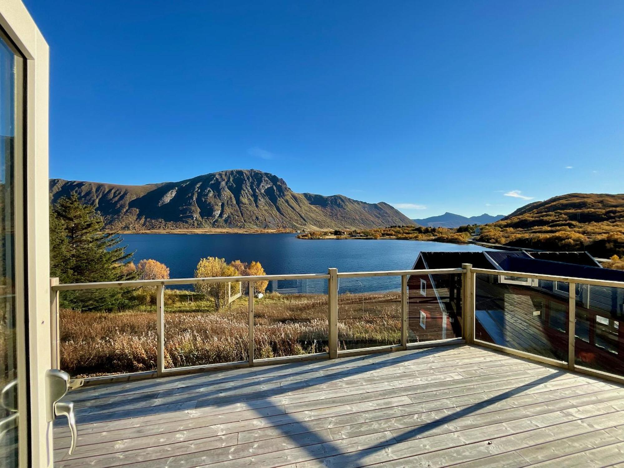 Wildlife Panorama Lofoten Bostad Esterno foto