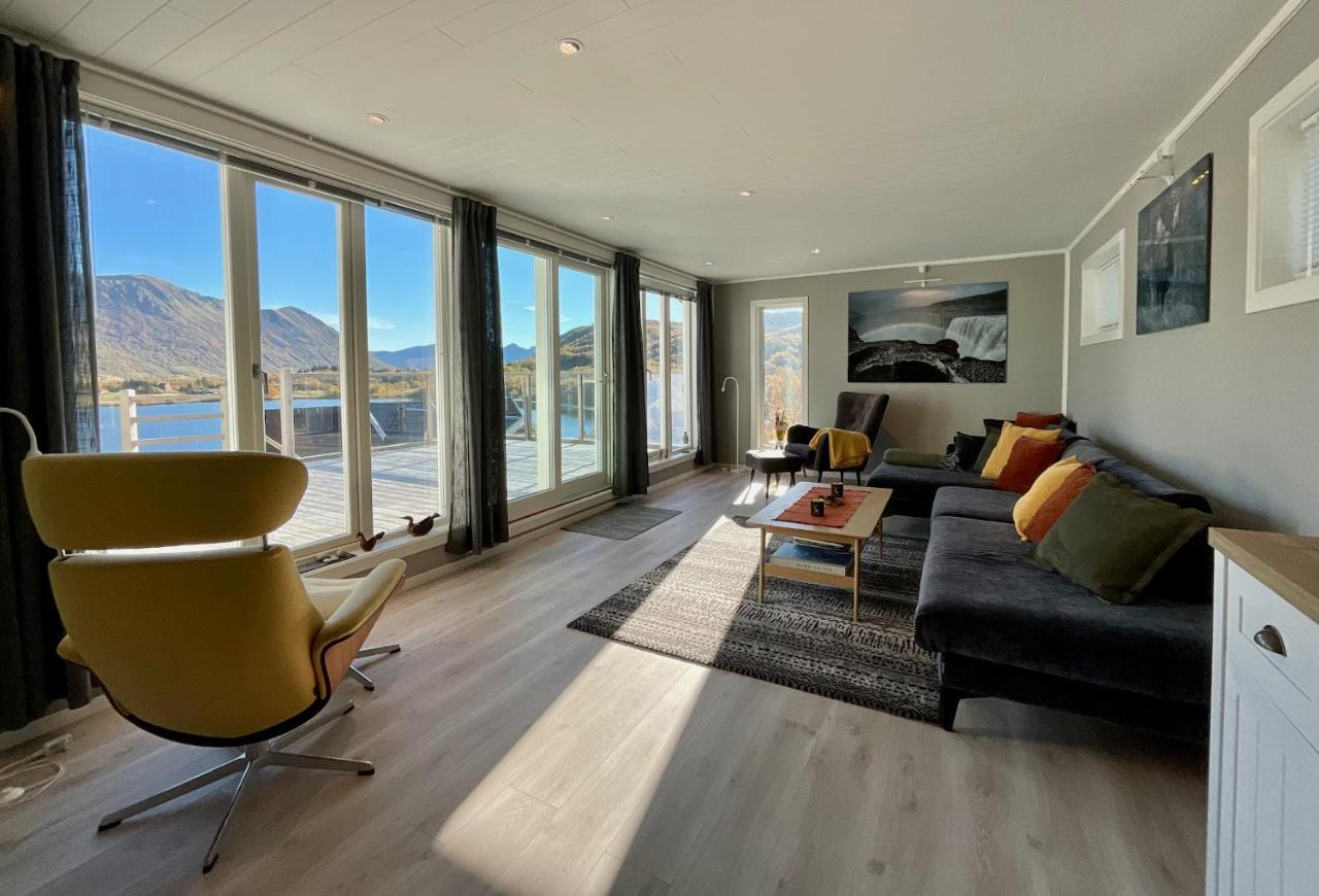 Wildlife Panorama Lofoten Bostad Esterno foto